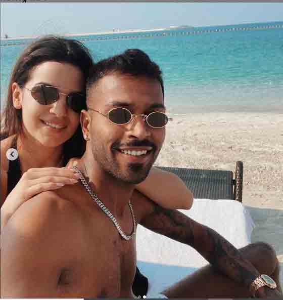 Hardik Pandya and Natasha Stankovic