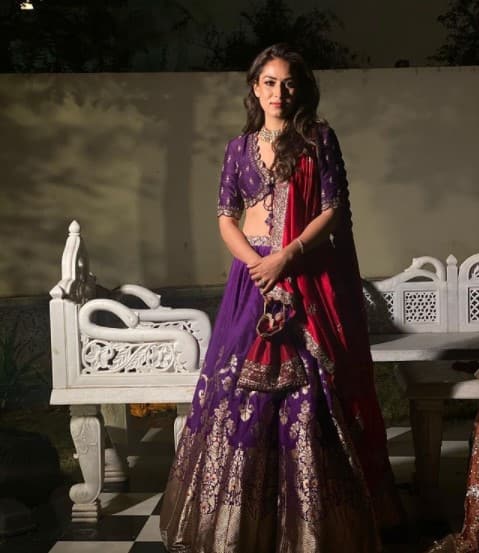 Mira Rajput looks regal in purple