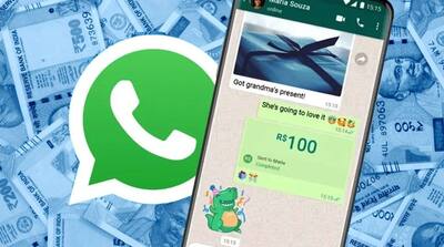 Send money with WhatsApp 