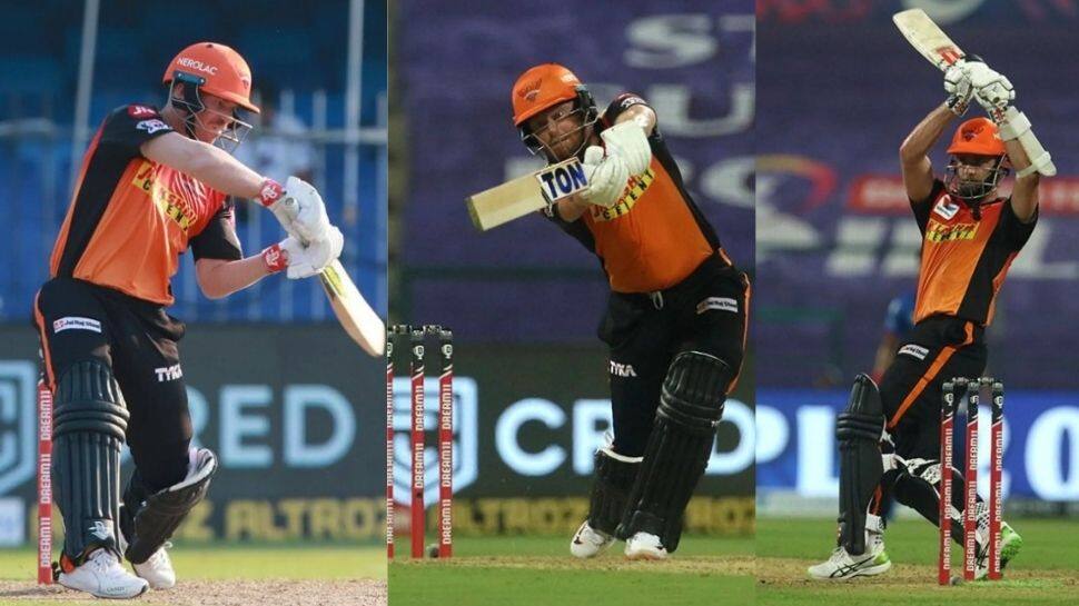 Sunrisers Hyderabad boast of a foreign trio of David Warner, Kane Williamson and Jonny Bairstow. (Photo: BCCI/IPL)