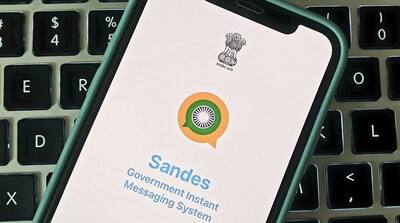 National Informatics Centre has launched Sandes