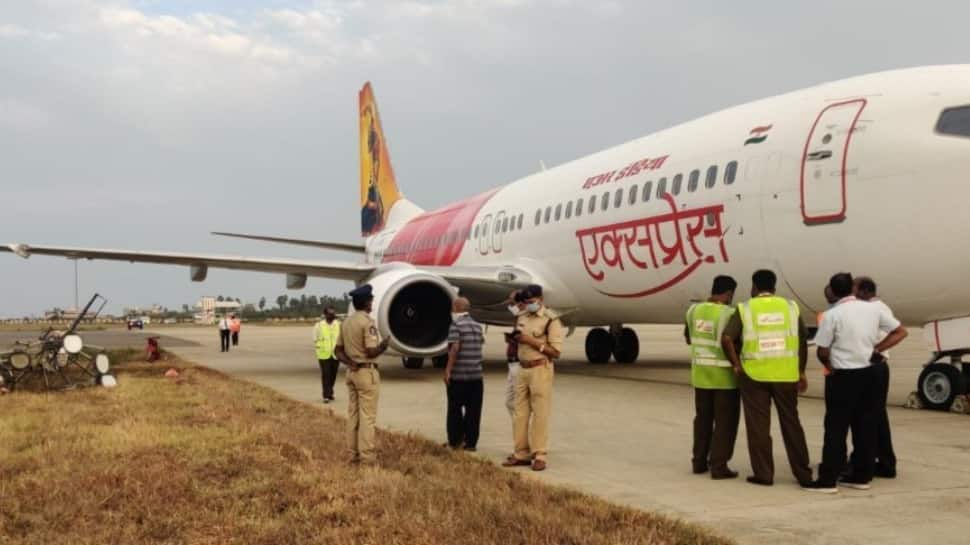 Air India Express plane hits electric pole on landing at Vijaywada airport