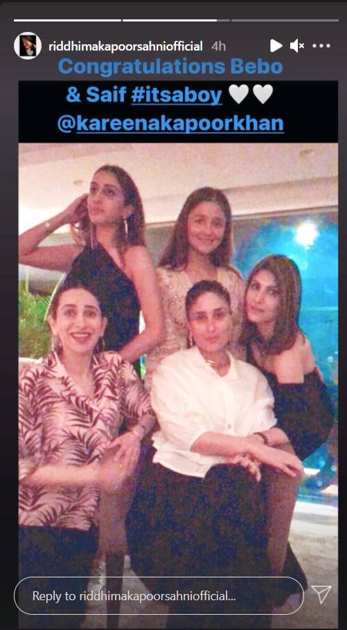 Riddhima Kapoor Sahani sends hearts to sis Kareena