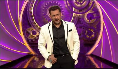 Salman Khan in a white jacket