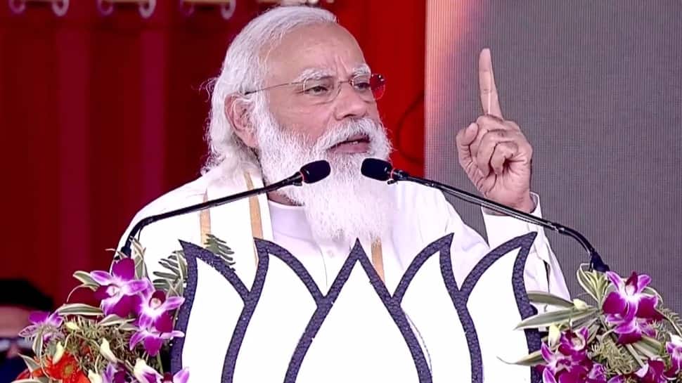 West Bengal has made up its mind for &#039;poriborton&#039;, says PM Narendra Modi in Hooghly