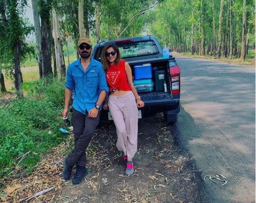 Rubina Dilaik and Abhinav Shukla give major couple goals!  