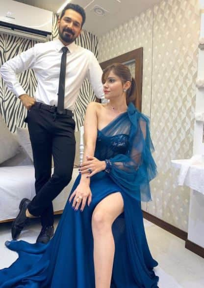 Rubina Dilaik and Abhinav Shukla know how to style!  