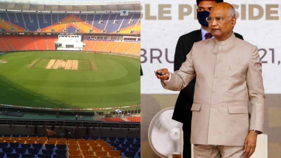 Matter of pride for India that Narendra Modi Cricket Stadium is now world's  largest cricket stadium: President Ram Nath Kovind | India News | Zee News