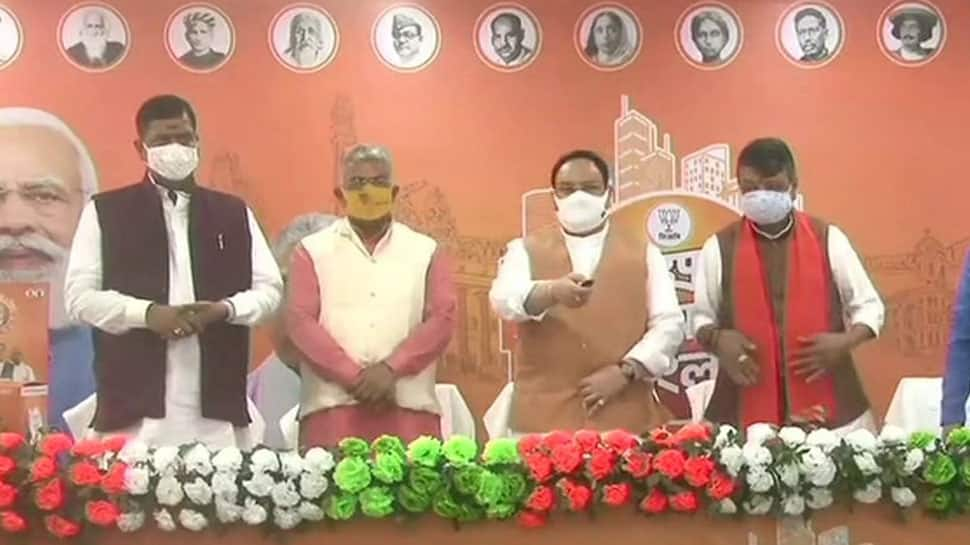 BJP chief JP Nadda launches &#039;Lokkho Sonar Bangla&#039; campaign in West Bengal 