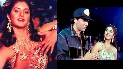 Divya Bharti seen with Sunny Deol in famous Saat Samundar song