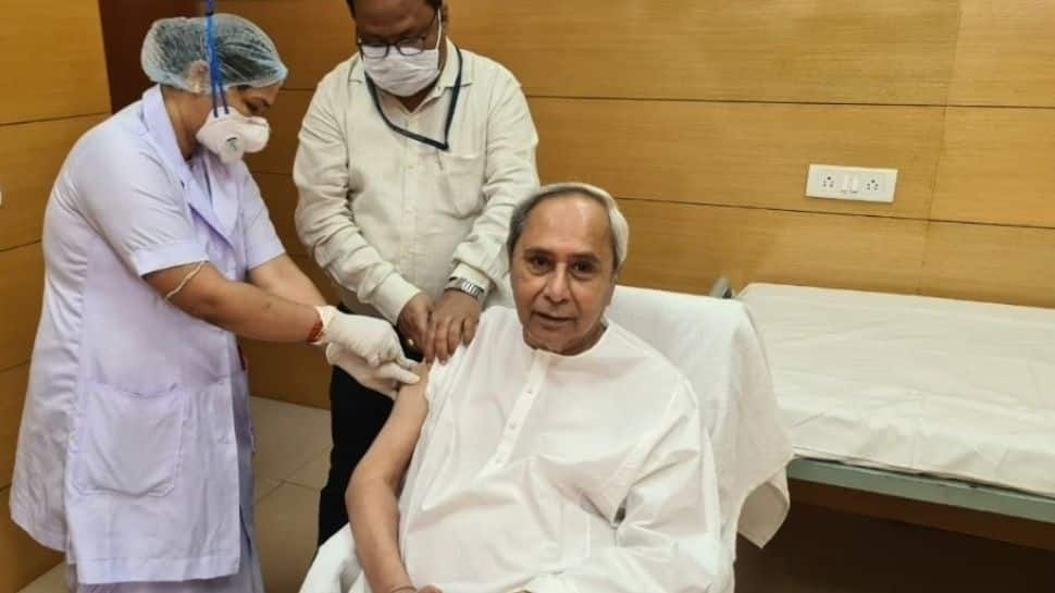 Odisha Chief Minister Naveen Patnaik gets first shot of COVID-19 Vaccine