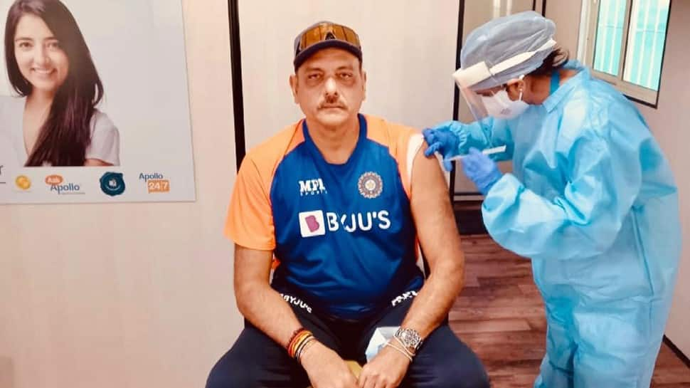 India vs England: Head coach Ravi Shastri gets COVID-19 vaccination