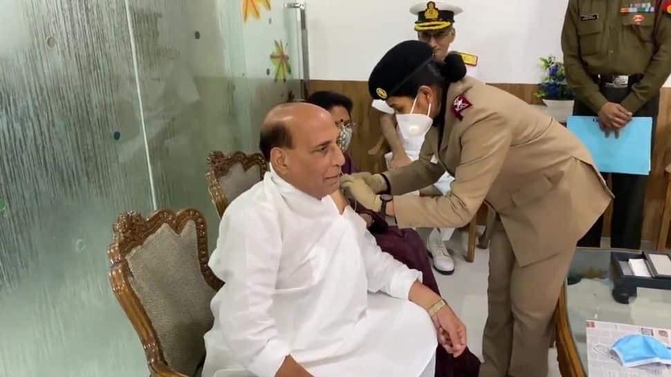 Union defence minister Rajnath Singh