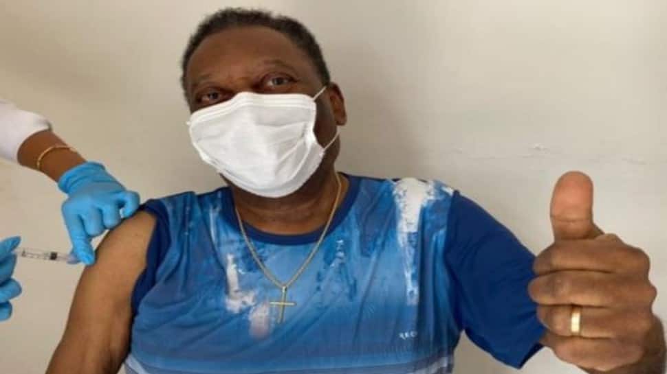 Football legend Pele gets Covid-19 vaccine, urges people to maintain social distancing
