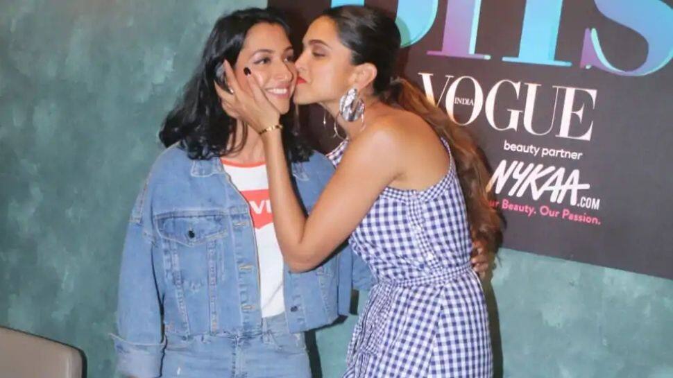 Deepika and Anisha Padukone