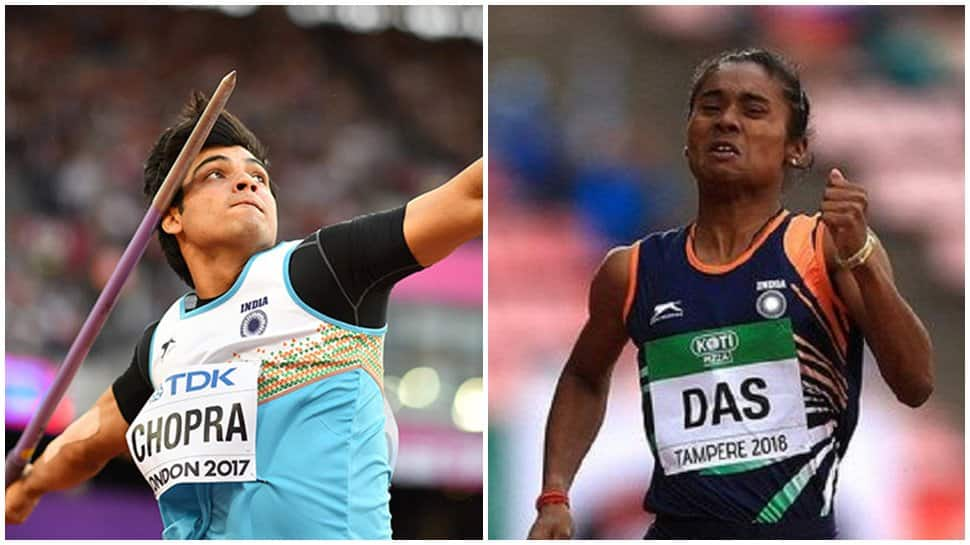 Indian Grand Prix 3: Neeraj Chopra rewrites national record, Hima Das races without competitors 