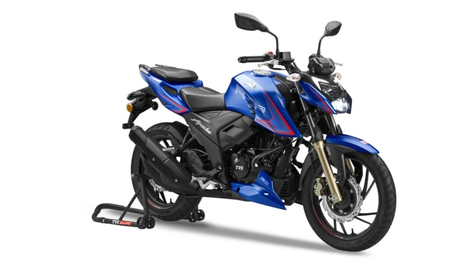 TVS Motor unveils Apache RTR 200 4V motorcycle with 3 ride modes, price starts at Rs 1.28 lakh