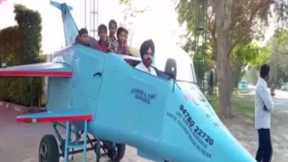 Punjab Rafale: Check out this jet-shaped vehicle that runs at speed of 20km per hour