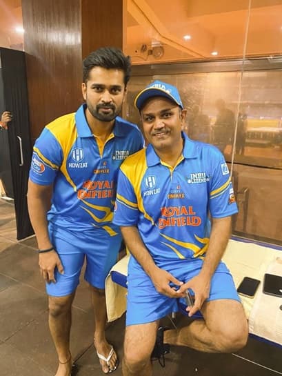 Road Safety World Series: Vinay Kumar and Virender Sehwag