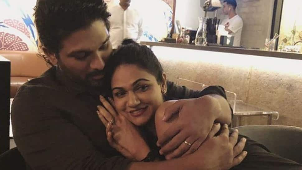 On south superstar Allu Arjun and Sneha Reddy&#039;s 10th wedding anniversary, fans trend #Pushpa online!