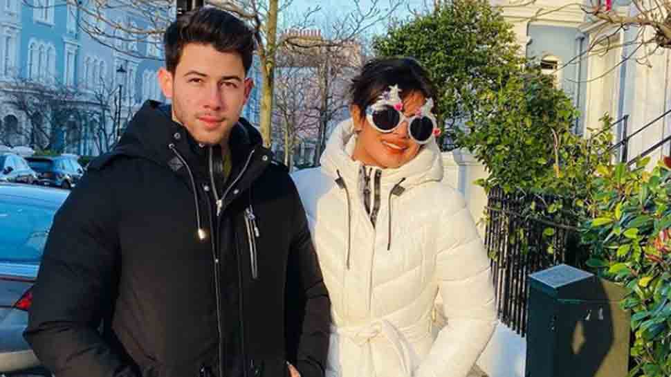 Priyanka Chopra reunites with husband Nick Jonas, family in London, shares group photo