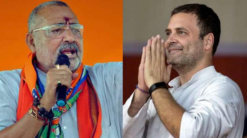 Union Minister Giriraj Singh takes dig at Rahul Gandhi over ‘fisheries ministry’ remark, says &#039;he should go to school&#039;