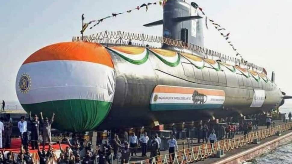 INS Karanj, third Scorpene-Class Submarine, commissioned into Indian Navy