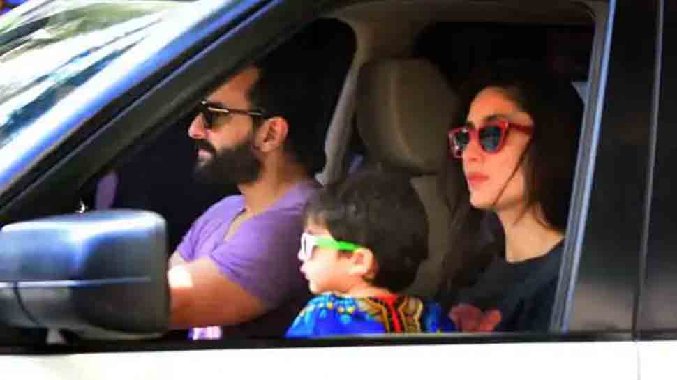 Kareena Kapoor, Saif Ali Khan spotted first time after second son&#039;s birth, test drive new SUV