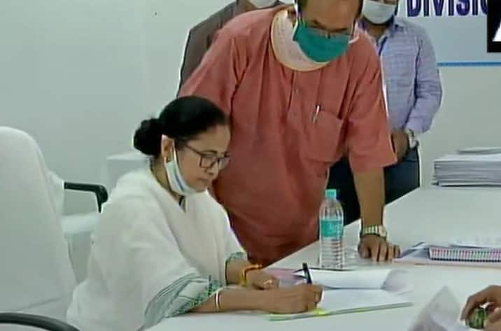 West Bengal Assembly Polls: TMC supremo Mamata Banerjee files nomination from Nandigram Assembly seat