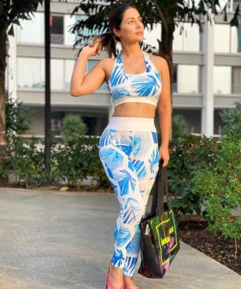 Hina Khan gym 