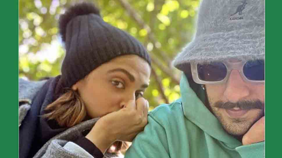 Ranveer Singh&#039;s peek-a-boo moment with wife Deepika Padukone is visual delight 