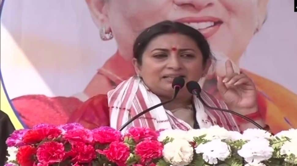 Assam Elections 2021: Smriti Irani calls Congress ‘most corrupt party’, says only BJP works for poor