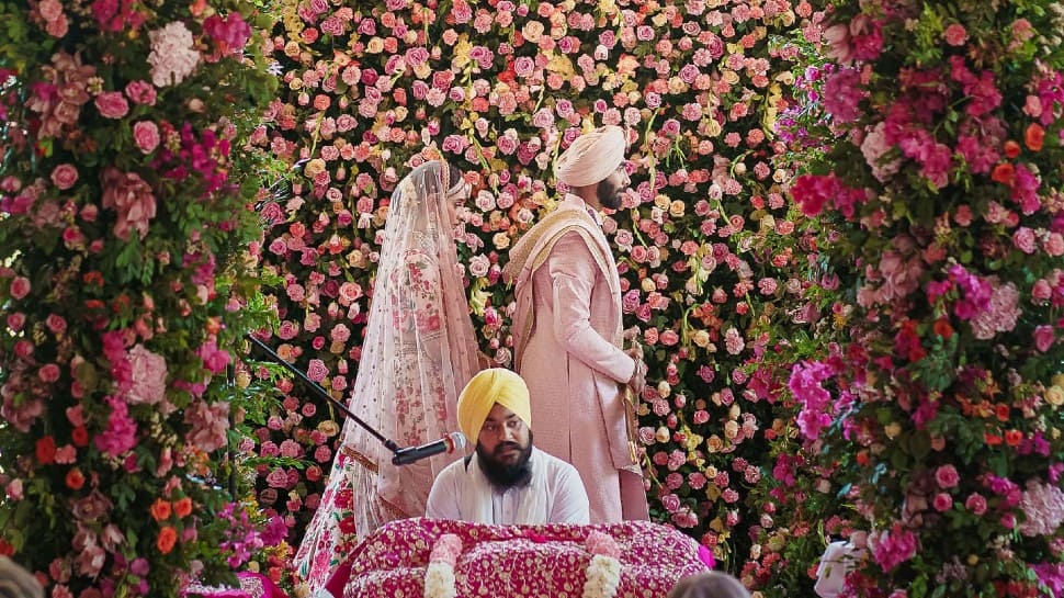 Jasprit Bumrah ties knot with Sanjana Ganesan (Source: Twitter)