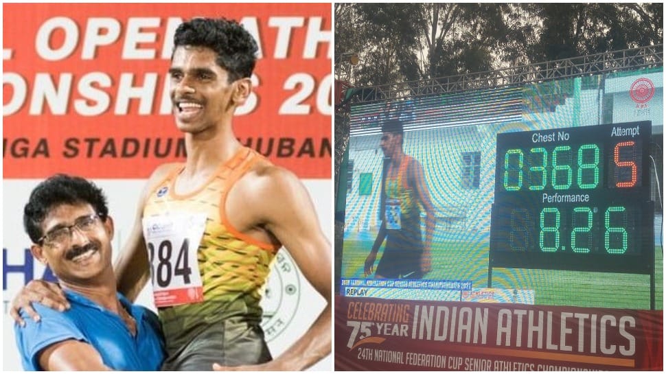 Long jumper Murli Sreeshankar qualifies for Tokyo Olympics, Dhanalakshmi beats Dutee Chand to win 100m gold