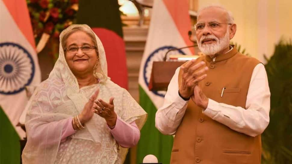 PM Narendra Modi accepts Sheikh Hasina&#039;s invite to visit Bangladesh on Sheikh Mujibur Rahman&#039;s birth centenary 