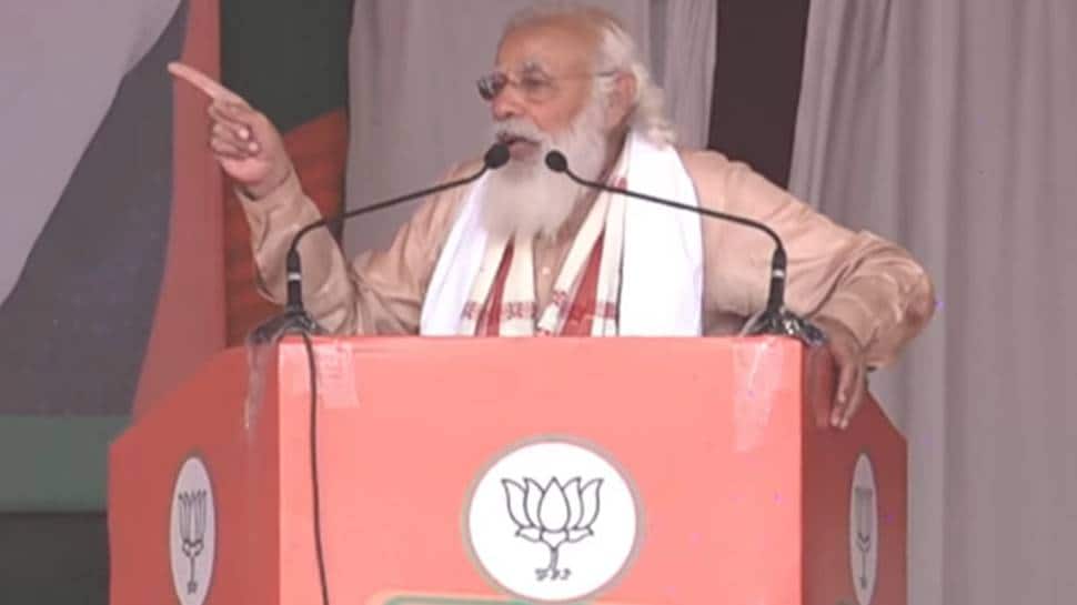 Congress can betray all for sake of votes, says PM Modi at poll rally in Assam