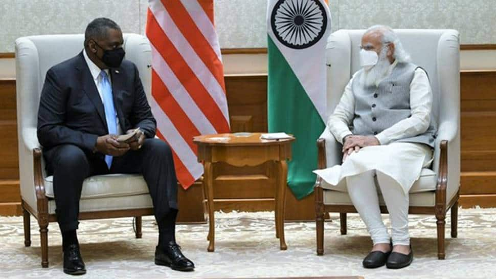 US Defence Secy Lloyd Austin calls on PM Modi, conveys Biden&#039;s message to boost Indo-US ties