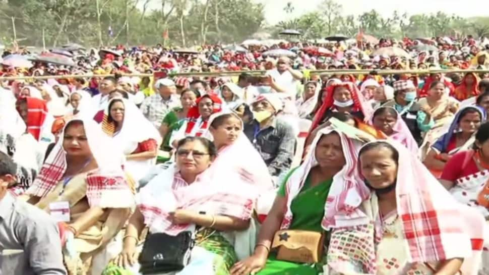 There was a good turnout to both Amit Shah and JP Nadda's rallies