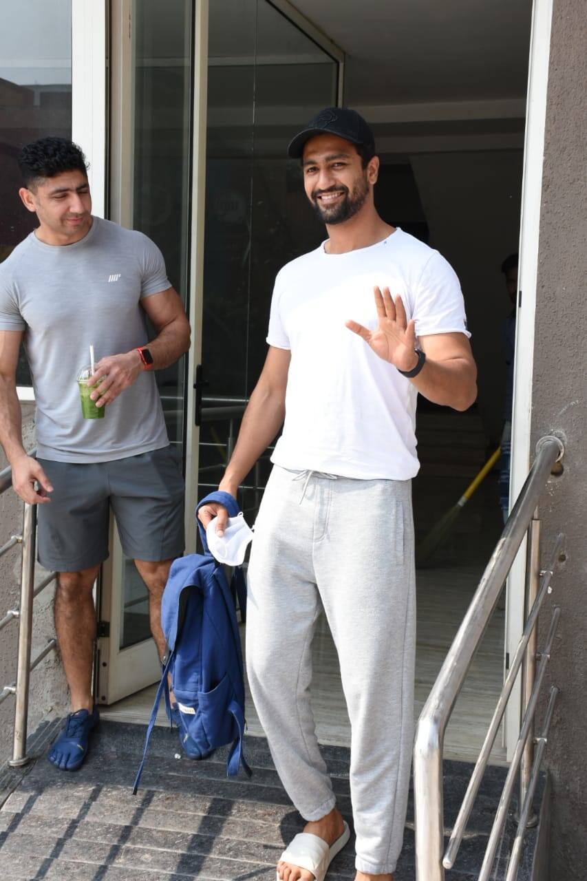 Vicky Kaushal looks hot in a plain white tee