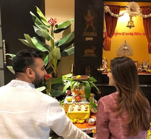 Mandir inside Shilpa Shetty-Raj Kundra home