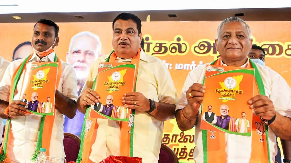 Tamil Nadu Assembly elections 2021: BJP releases manifesto, promises to hand over control of temples to Hindu scholars, saints