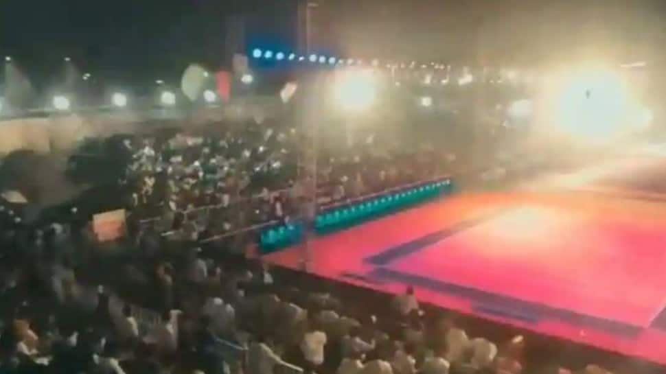 WATCH: Spectator gallery collapses at Kabaddi championship leaves several injured in Telangana