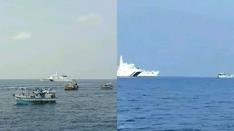 Indian Coast Guard’s big haul: Rs 3000 cr worth drugs, 5 AK-47rifles, 1000 rounds seized 