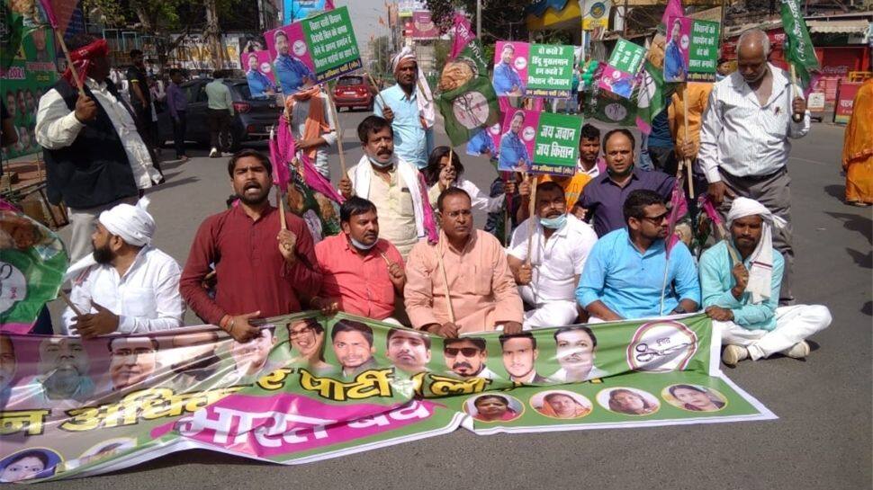 Bharat Bandh takes off in Patna