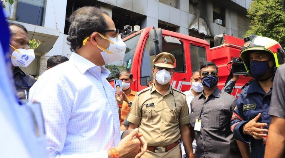 CM Uddhav Thackeray assures strict action in hospital fire, announces Rs 5 lakh aid