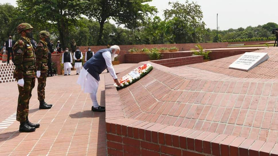 PM Modi pays homage to Bangladesh war martyrs, says &#039;They devoted their lives resisting injustice&#039;