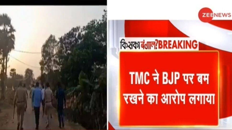 West Bengal first phase Election 2021: Five injured in blast at TMC office, BJP alleges conspiracy 