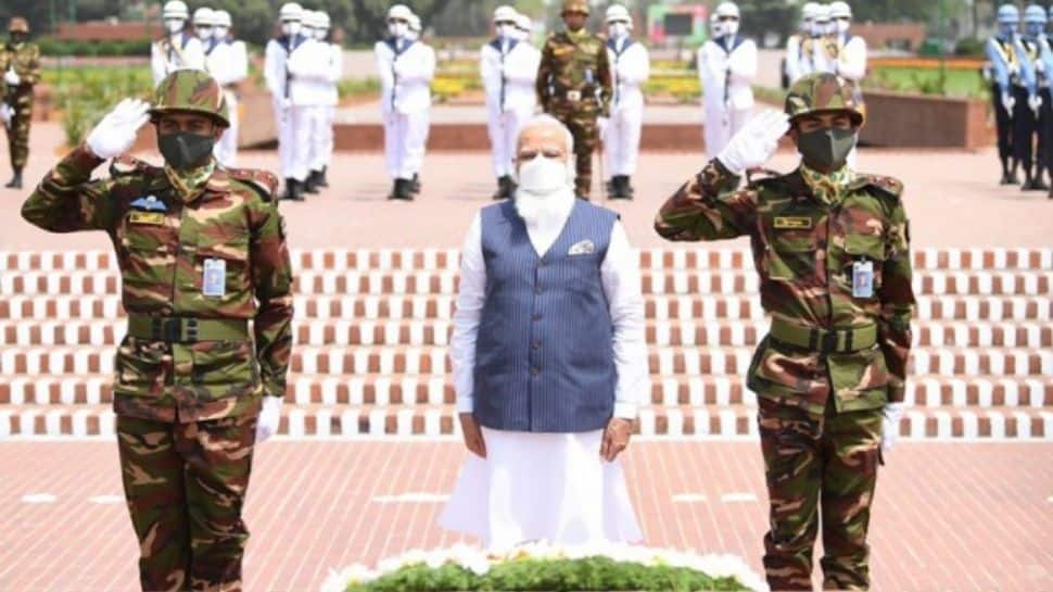 PM Modi visits National Martyrs' Memorial