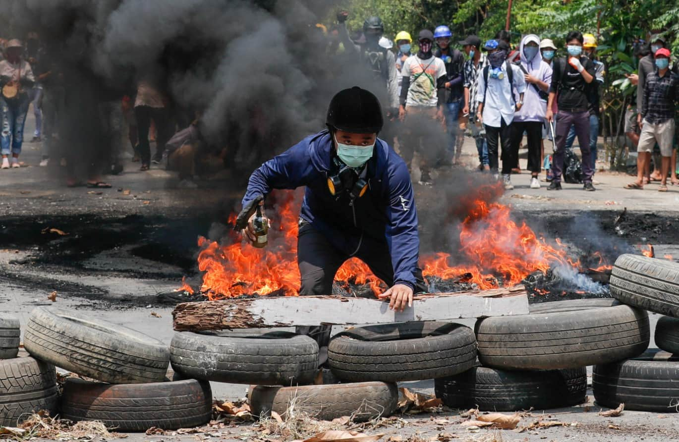 Myanmar protests