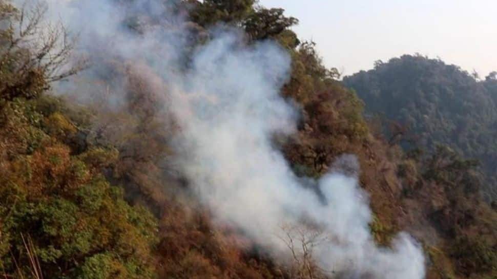 Manipur government seeks help from Centre for dousing fire at Shirui peak